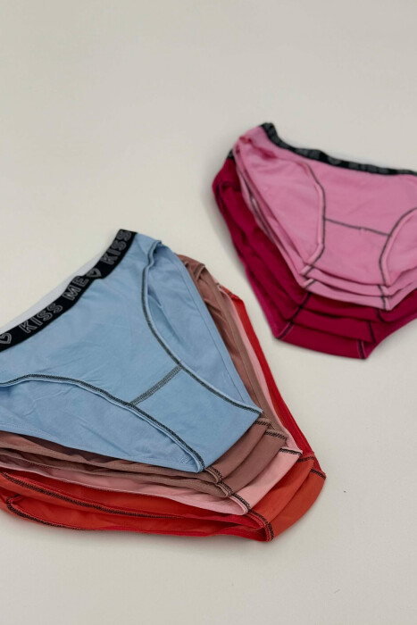 PACK OF 12 PAIR WRITTINGS WOMEN BRIEFS MULTIPLE/SHNGJ - 4