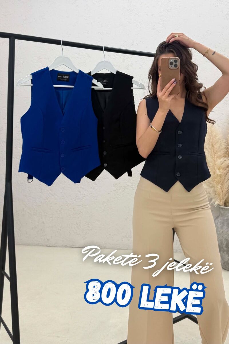 PACK OF 3 PIECES ONE COLOR WOMAN VESTS MULTIPLE/SHNGJ - 1