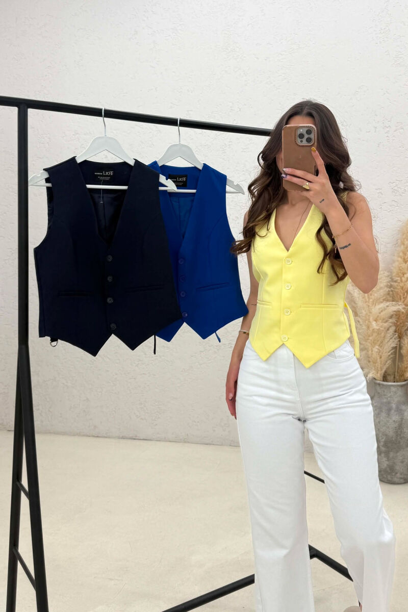 PACK OF 3 PIECES ONE COLOR WOMAN VESTS MULTIPLE/SHNGJ - 2