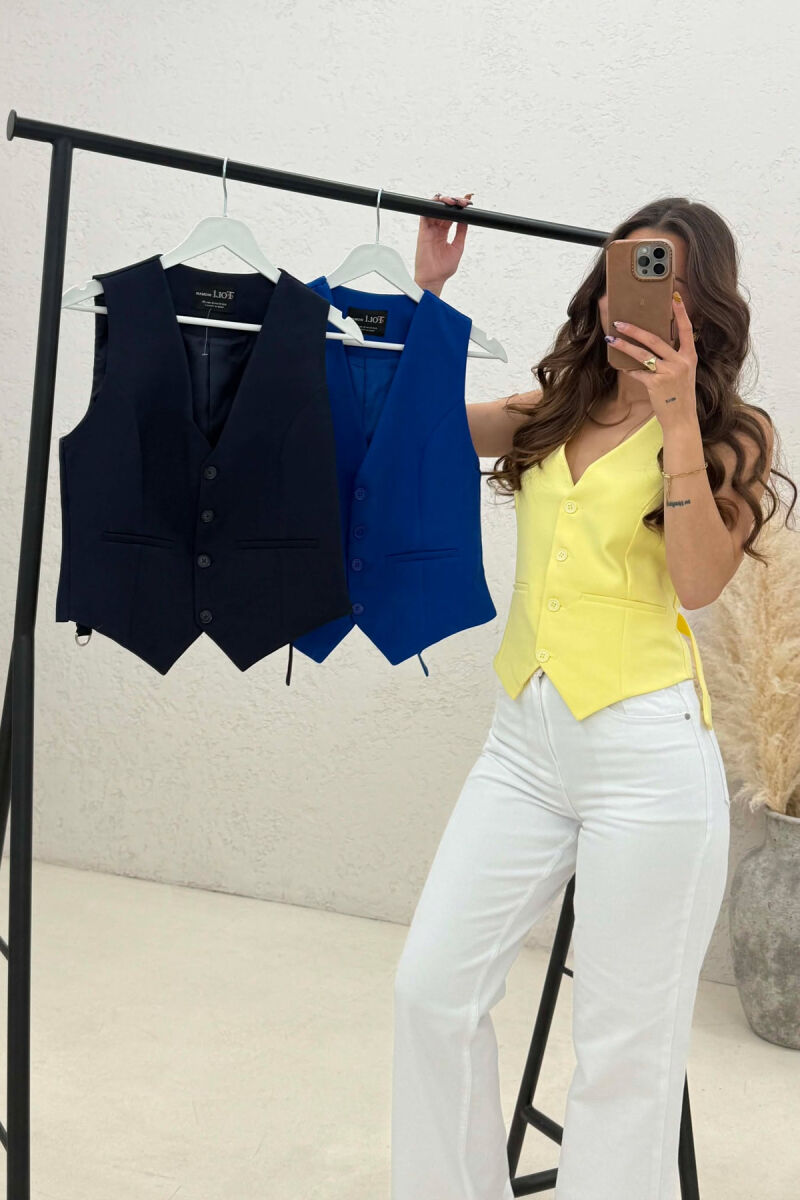 PACK OF 3 PIECES ONE COLOR WOMAN VESTS MULTIPLE/SHNGJ - 3