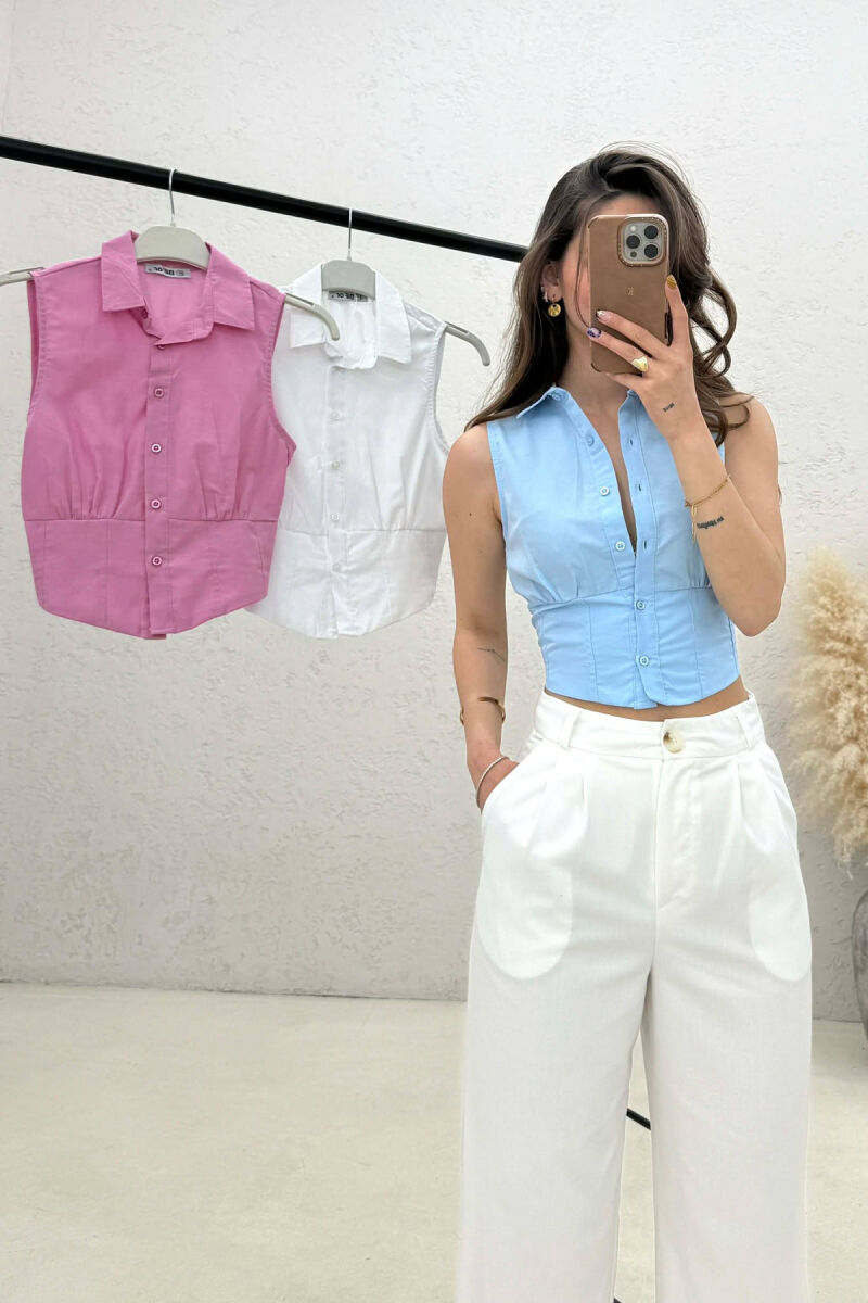 PACK OF 3 PIECES SLEEVELESS WOMAN SHIRTS MULTIPLE/SHNGJ - 2