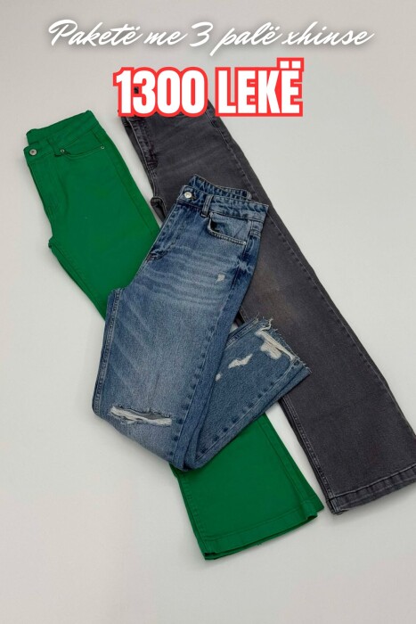PACK OF 3 PIECES WOMAN JEANS MULTIPLE/SHNGJ - KLAUDIO FASHION