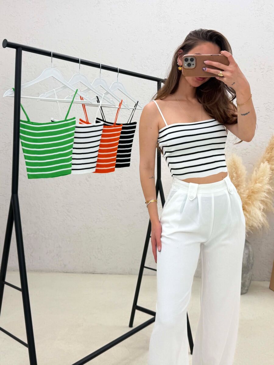 PACK OF 5 PIECES LINES DESIGN WOMEN TANK TOP MULTIPLE/SHNGJ - 2