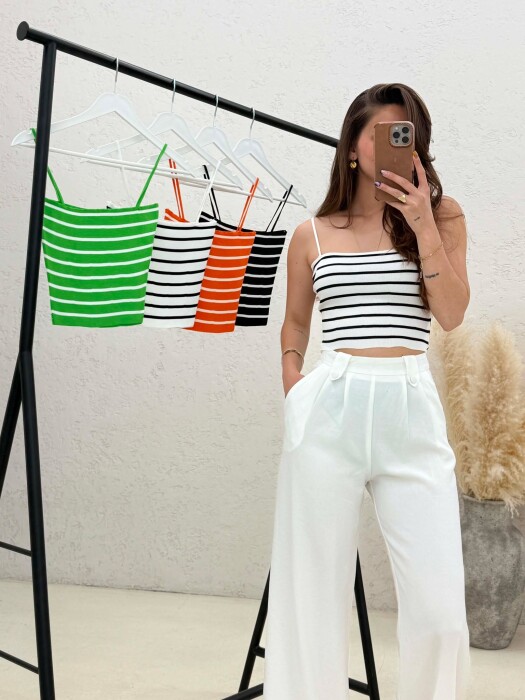 PACK OF 5 PIECES LINES DESIGN WOMEN TANK TOP MULTIPLE/SHNGJ - 3