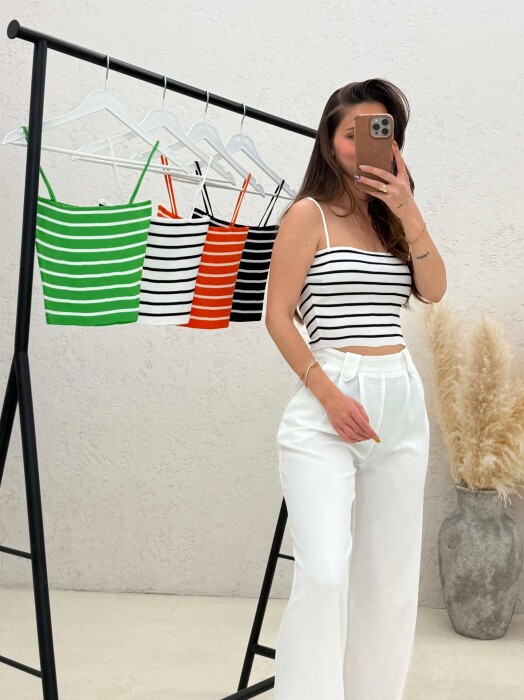 PACK OF 5 PIECES LINES DESIGN WOMEN TANK TOP MULTIPLE/SHNGJ - 4