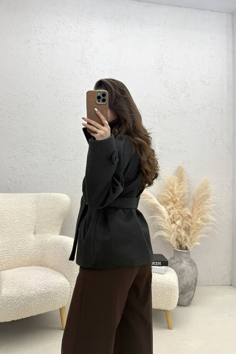 PALLTO ME KOPSA PER FEMRA NE NGJYRE GRI TE ERRET - 3