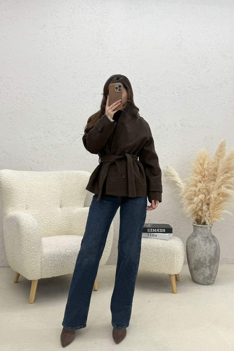 PALLTO ME KOPSA PER FEMRA NE NGJYRE KAFE TE ERRET - 3