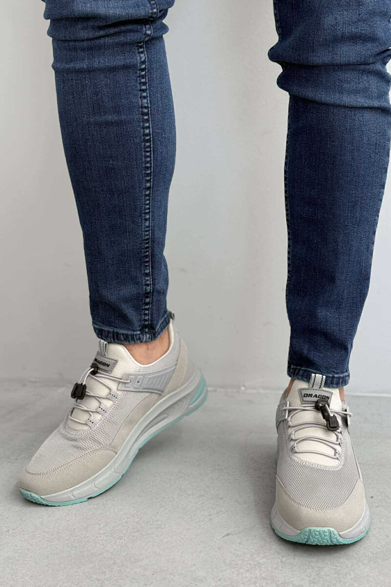 PALTFORM LACING MEN SNEAKERS LIGHT GREY/GZ - 1