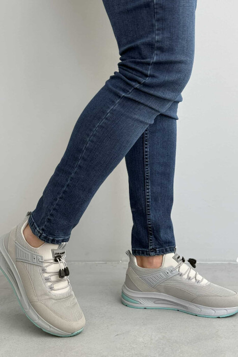 PALTFORM LACING MEN SNEAKERS LIGHT GREY/GZ - 2