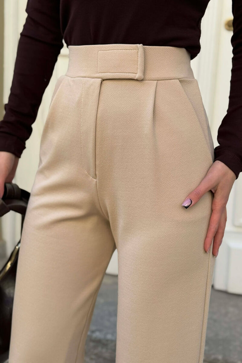 PANATLLONA TE THJESHTA NJE NGJYRESHE PER FEMRA NE NGJYRE BEZHE - 4