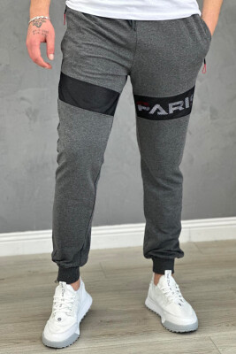 PARIS COTTON SIMPLE MEN SWEATPANTS DARK GREY/GEE 