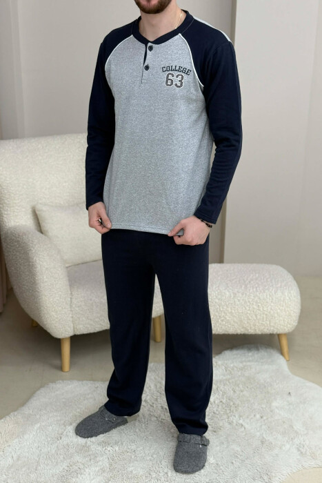 PIZHAME BLUZE ME LOGO 63 + TUTA PER MESHKUJ NE NGJYRE GRI - 3