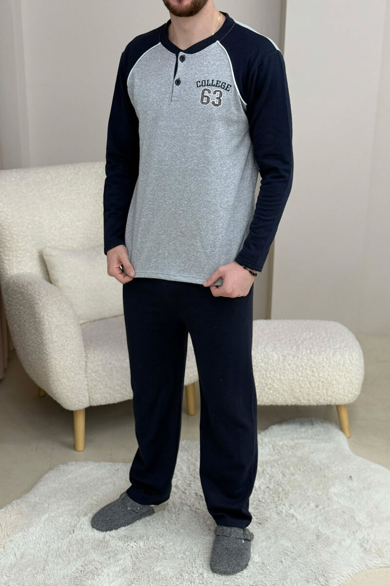 PIZHAME BLUZE ME LOGO 63 + TUTA PER MESHKUJ NE NGJYRE GRI - 3