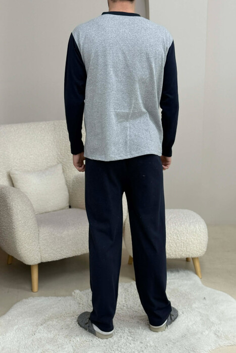 PIZHAME BLUZE ME LOGO 63 + TUTA PER MESHKUJ NE NGJYRE GRI - 4