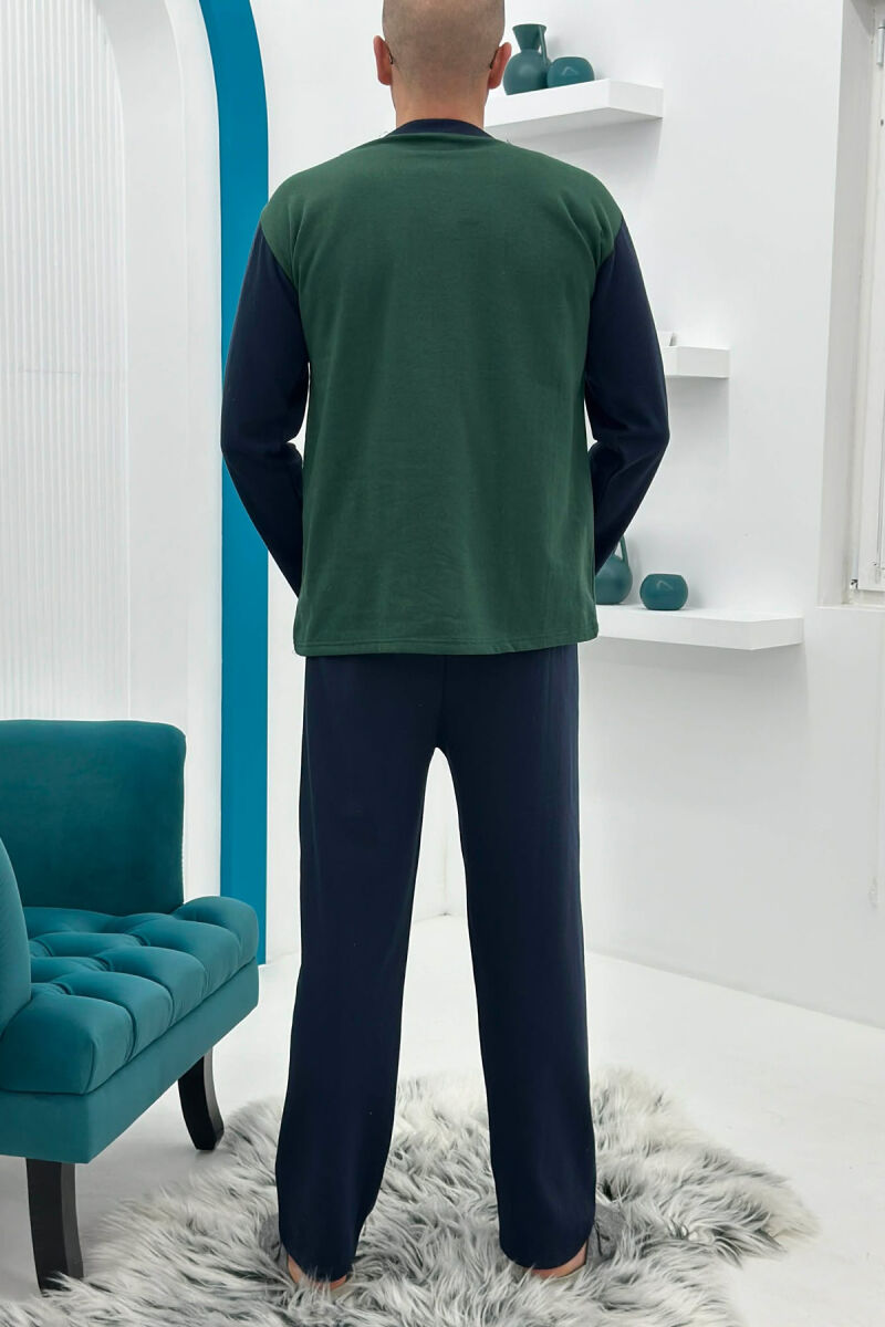 PIZHAME BLUZE ME LOGO 63 + TUTA PER MESHKUJ NE NGJYRE JESHILE - 3