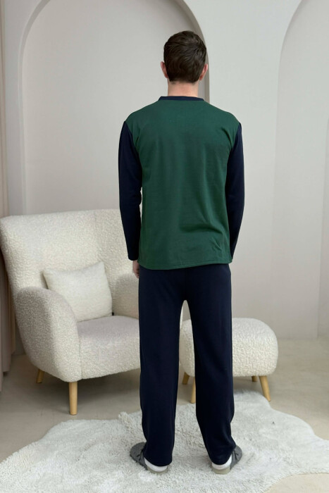 PIZHAME BLUZE ME LOGO 63 + TUTA PER MESHKUJ NE NGJYRE JESHILE - 5