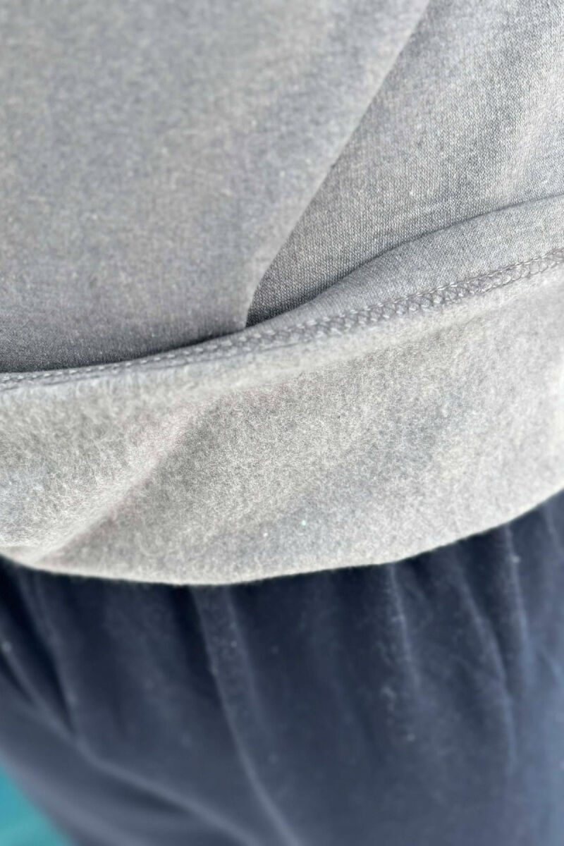 PIZHAME BLUZE ME LOGO ISTAMBUL+TUTA PER MESHKUJ NE NGJYRE GRI - 5