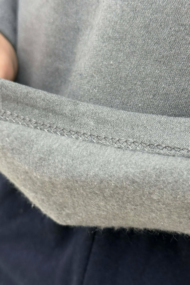 PIZHAME BLUZE ME LOGO ISTAMBUL+TUTA PER MESHKUJ NE NGJYRE GRI - 6