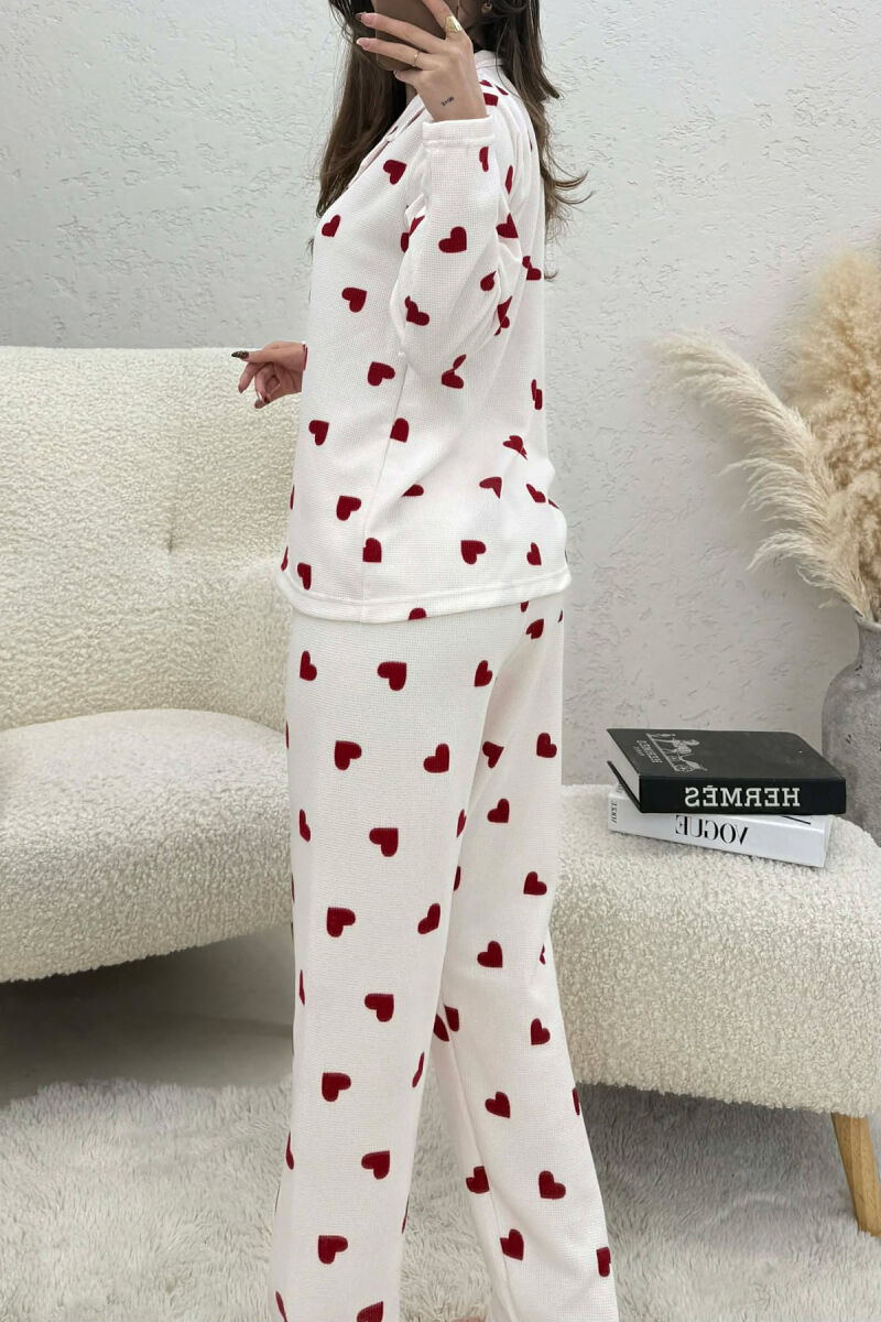 PIZHAME ME DIZAJN ME ZEMRA KEMISHE+TUTA PER FEMRA NE NGJYRE ROZE - 4