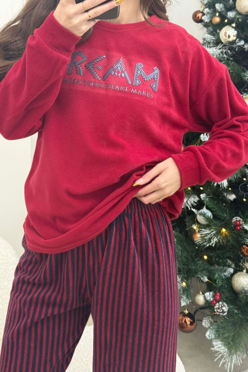 PIZHAME ME SHKRIME PËR FEMRA NË NGJYRËN E KUQE - 3