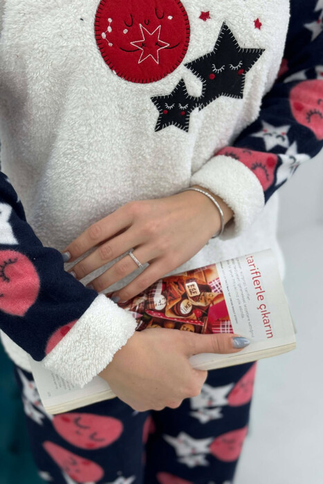 PIZHAME POLARE BLUZE + TUTA PER FEMRA NE NGJYRE TE BARDHE - 5