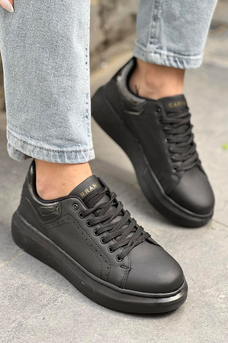 PLATFORM WOMAN SNEAKERS BLACK/ E ZEZE - 1