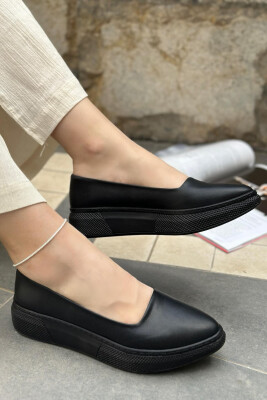 PLATFORME SIMPLE SHOES BLACK/ E ZEZE 