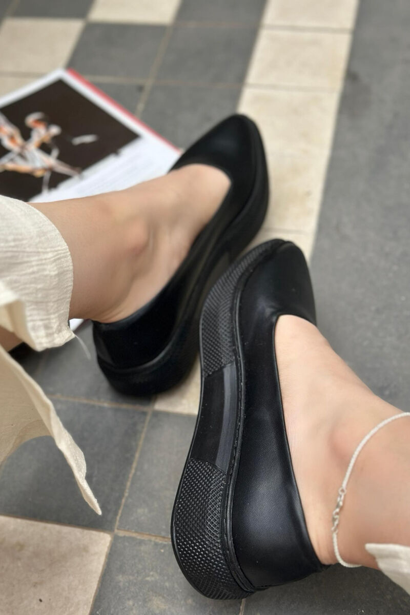 PLATFORME SIMPLE SHOES BLACK/ E ZEZE - 2