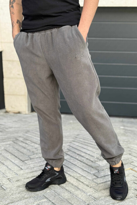 POLAR ONE COLOR MEN JOGGERS GREY ASH/GRI HIRI - 1