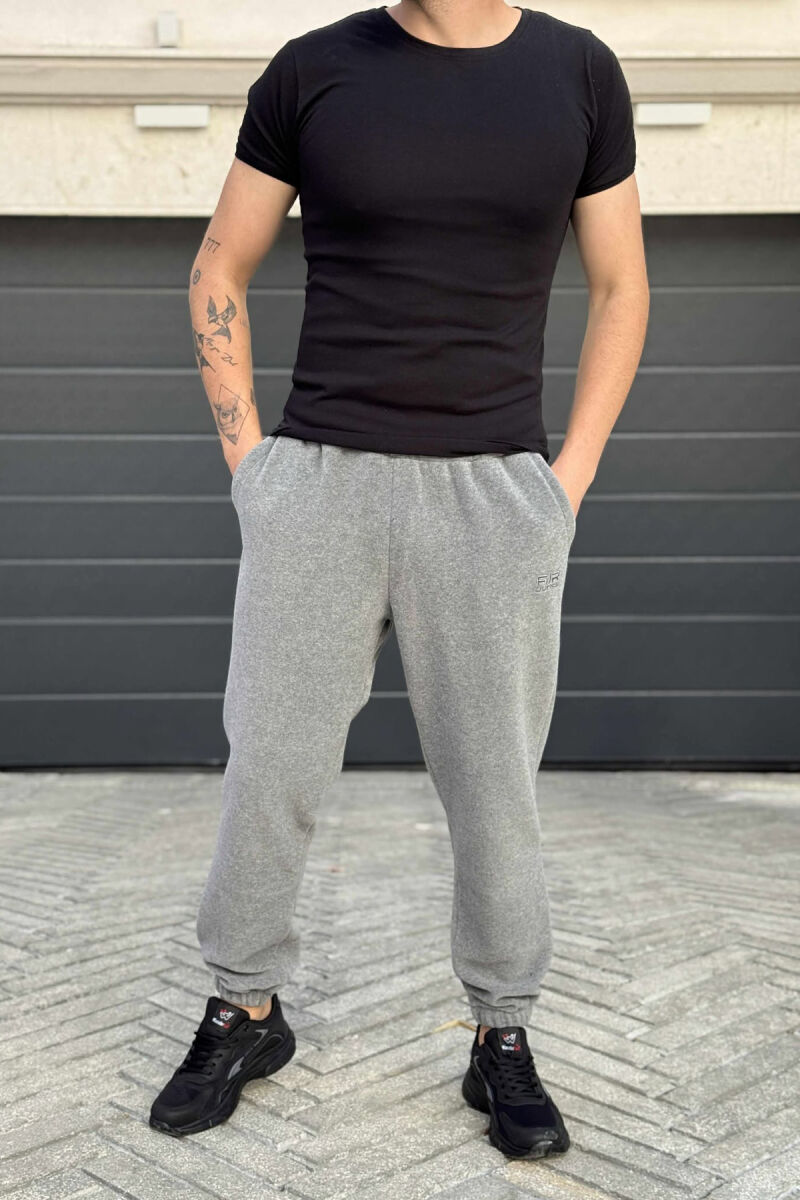 POLAR ONE COLOR MEN JOGGERS GREY/GRI - 2