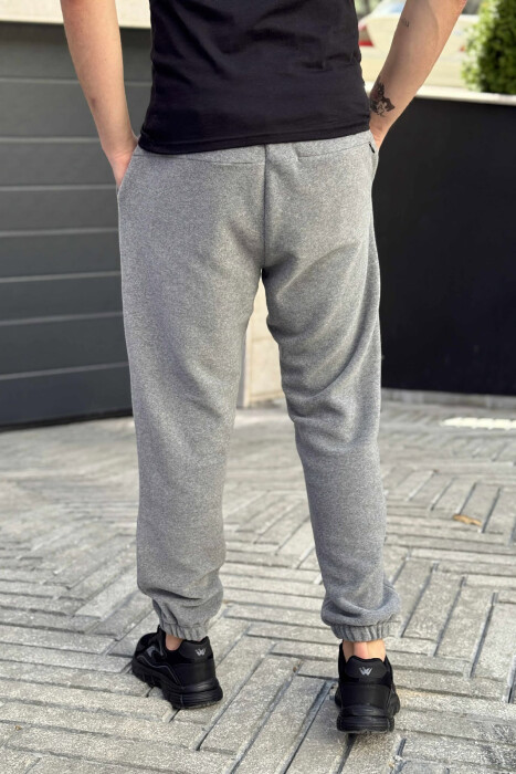 POLAR ONE COLOR MEN JOGGERS GREY/GRI - 5