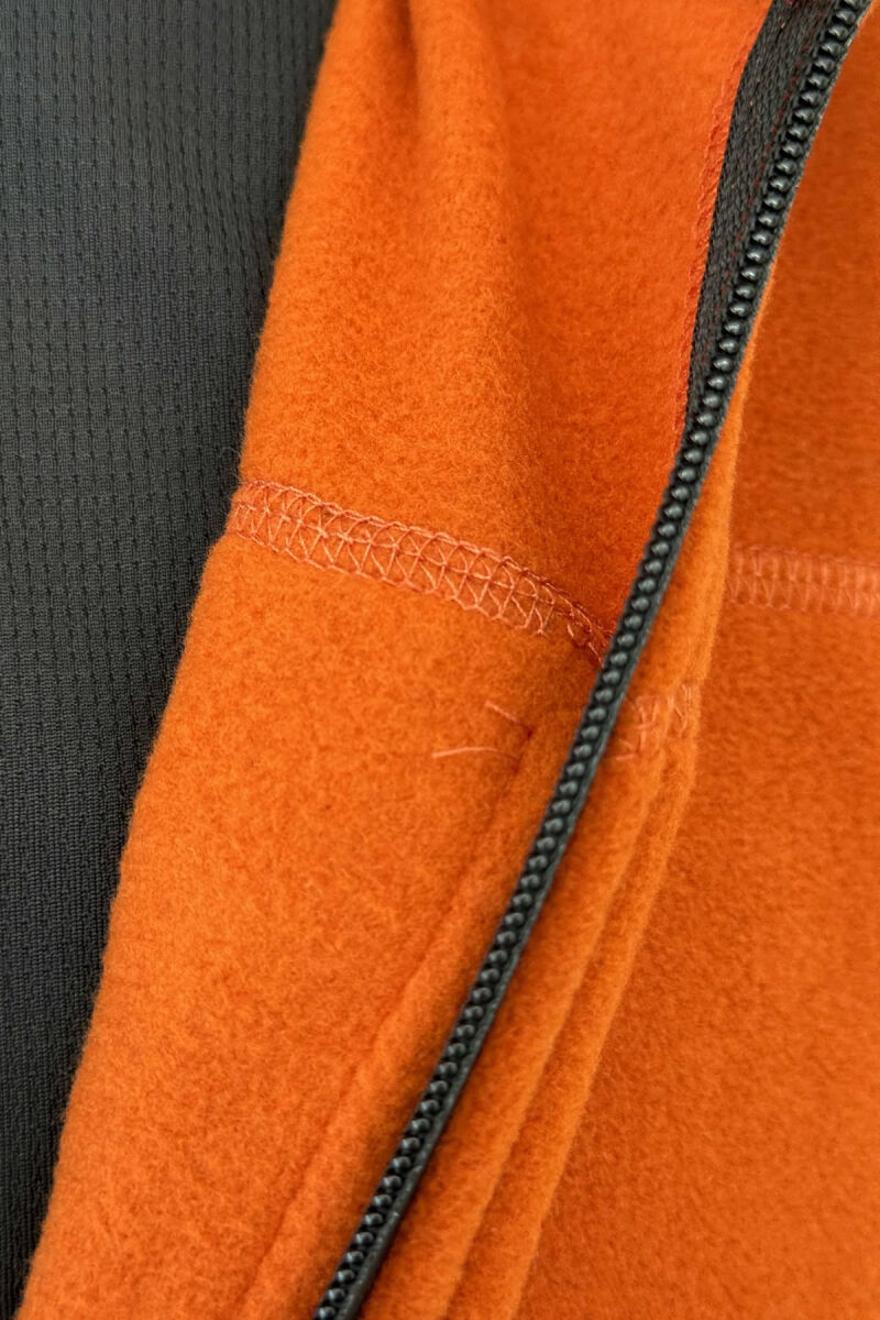 POLAR ONE COLOR SIMPLE MEN JACKETS BRICK/TULLE - 4