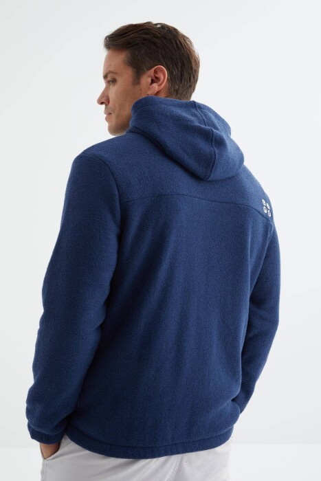 POLAR ZIPPER ONE COLOR WOMAN JACKET BLUE/BLU - 6