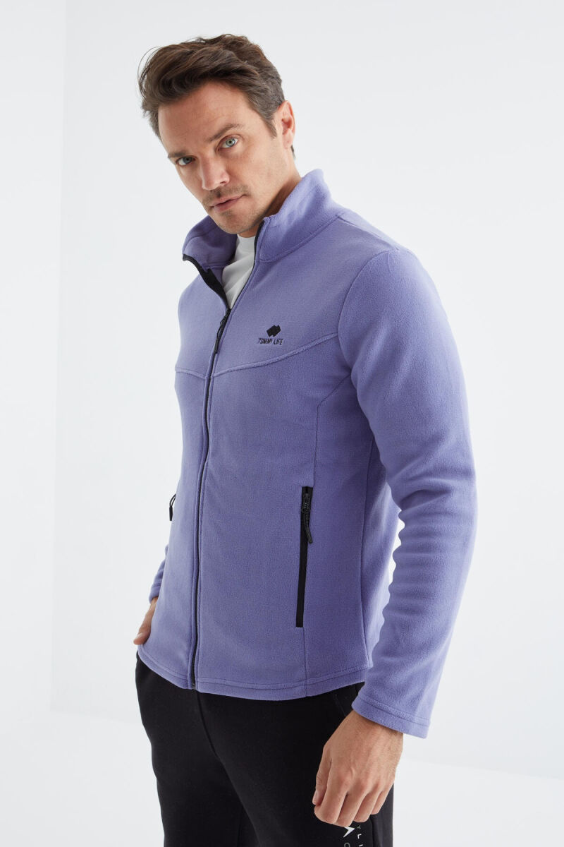 POLOR ZIPPER MAN HODDIE PURPLE/LEJLA - 6