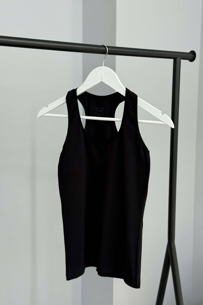 RAMBO STYLE ONE COLOR SIMPLE WOMEN SINGET BLACK/ E ZEZE - 3