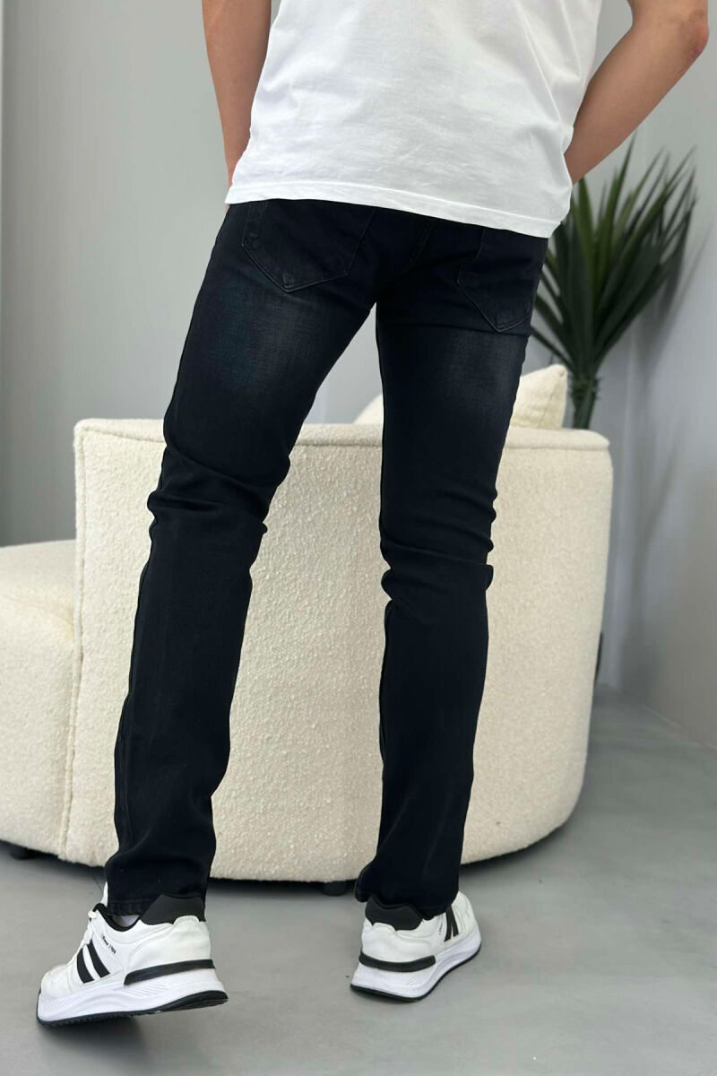 REGULAR DENIM MEN JEANS BLACK/ E ZEZE - 2