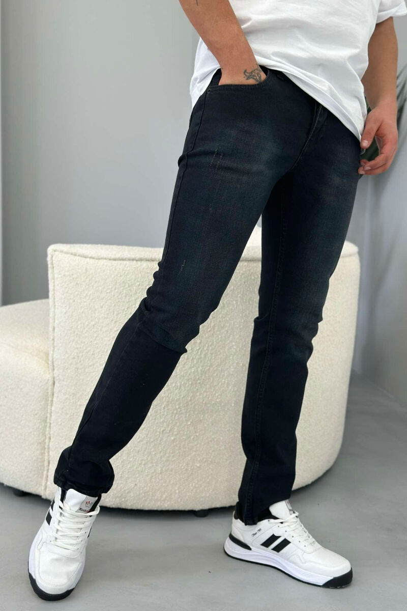 REGULAR DENIM MEN JEANS BLACK/ E ZEZE - 3