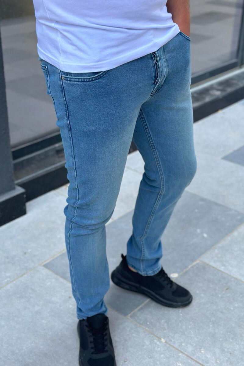 REGULAR DENIM MEN JEANS LIGHTBLUE/BZ - 3