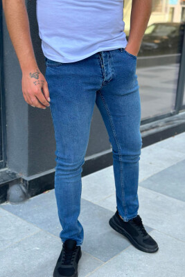 REGULAR SIMPLE MEN JEANS BLUE/BLU 