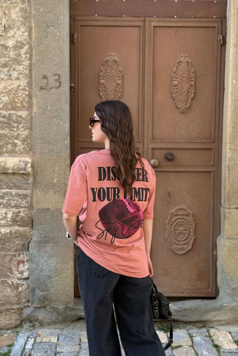 RUGBY IMAGE SIMPLE WOMEN T-SHIRT+ 6 PAIR SOCKS POWDER/PUDER - 5