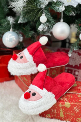 SANTA WOMAN HOME SLIPPERS RED/E KUQE 