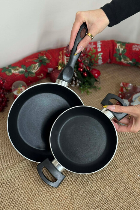 SERVING PAN 16 CM + ECO FRY PAN 20 CM SET GREY/GRI - 7