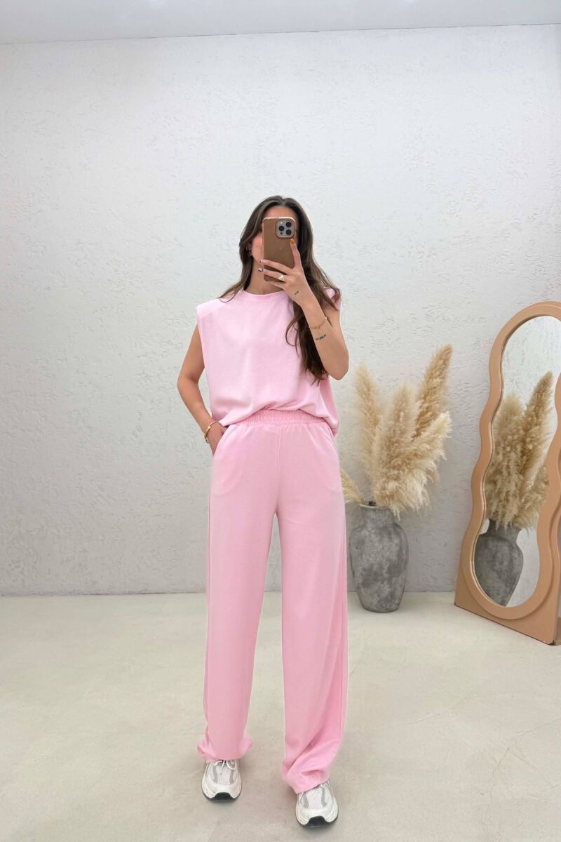 SET I THJESHTE NJE NGJYRESH KANATIERE + TUTA PER FEMRA NE NGJYRE ROZE - 1