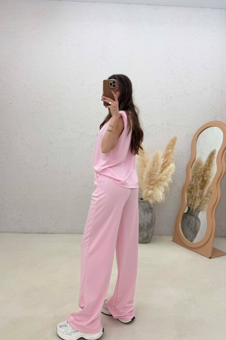 SET I THJESHTE NJE NGJYRESH KANATIERE + TUTA PER FEMRA NE NGJYRE ROZE - 2