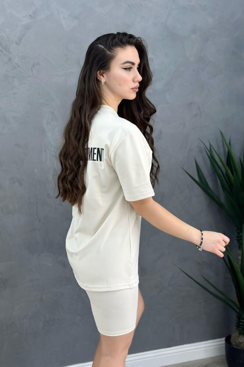 SET I THJESHTË PËR FEMRA NË NGJYRËN KREM - 3