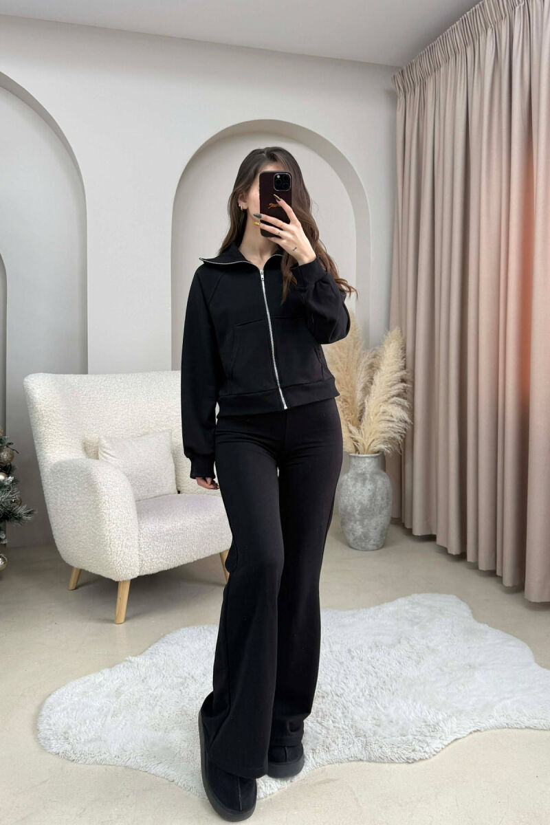 SET I THJESHTE XHAKETE E SHKURTER+ PANTALLONA PER FEMRA NE NGJYRE TE ZEZE - 4