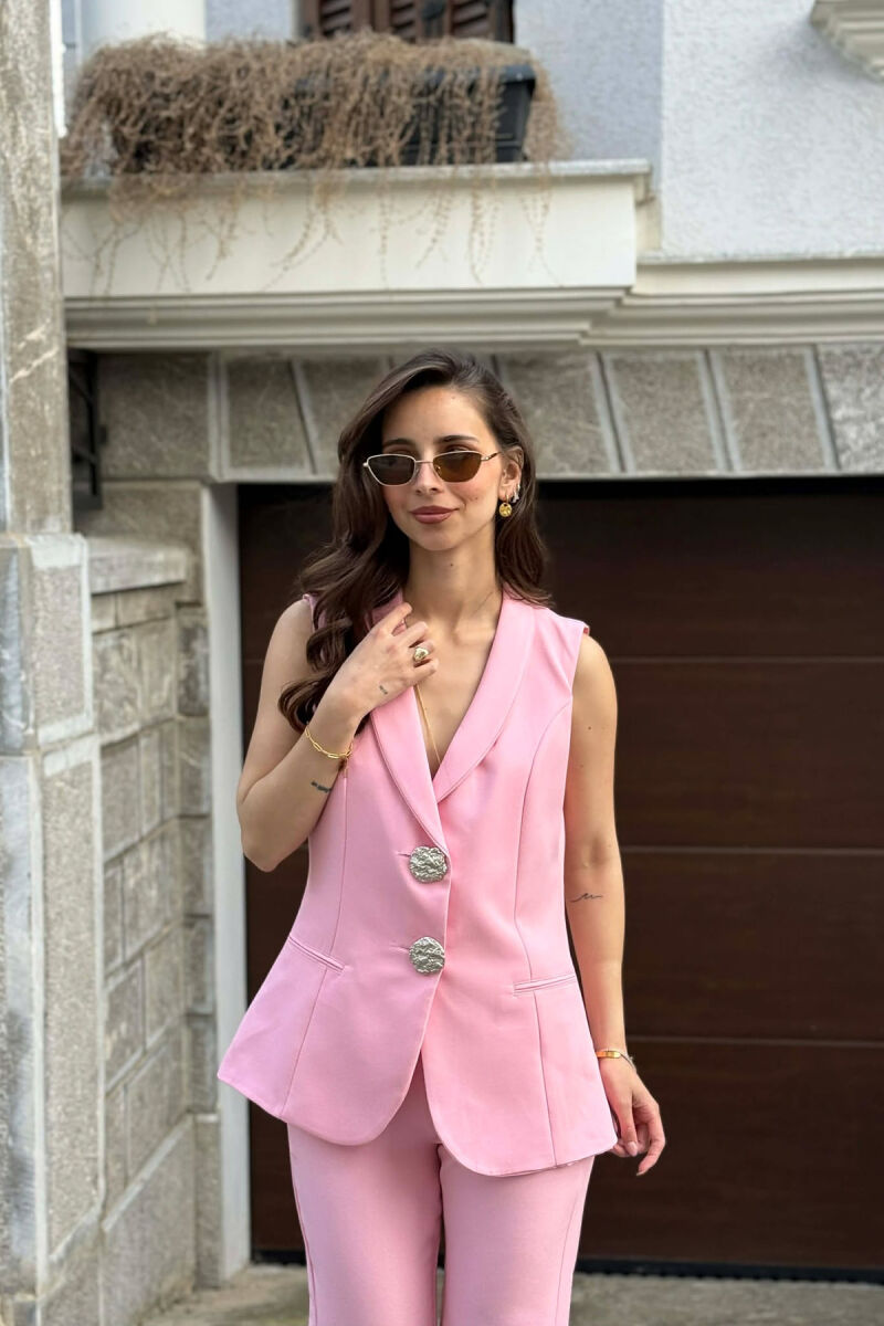 SET JELEK ME KOPSA SILVER+PANTALLONA PER FEMRA NE NGJYRE ROZE - 3