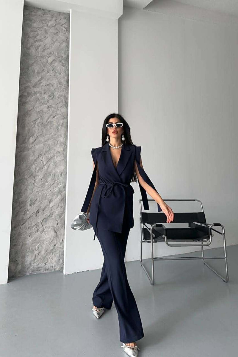 SET JELEK+PANTALLONA PER FEMRA NE NGJYRE BLU - 8