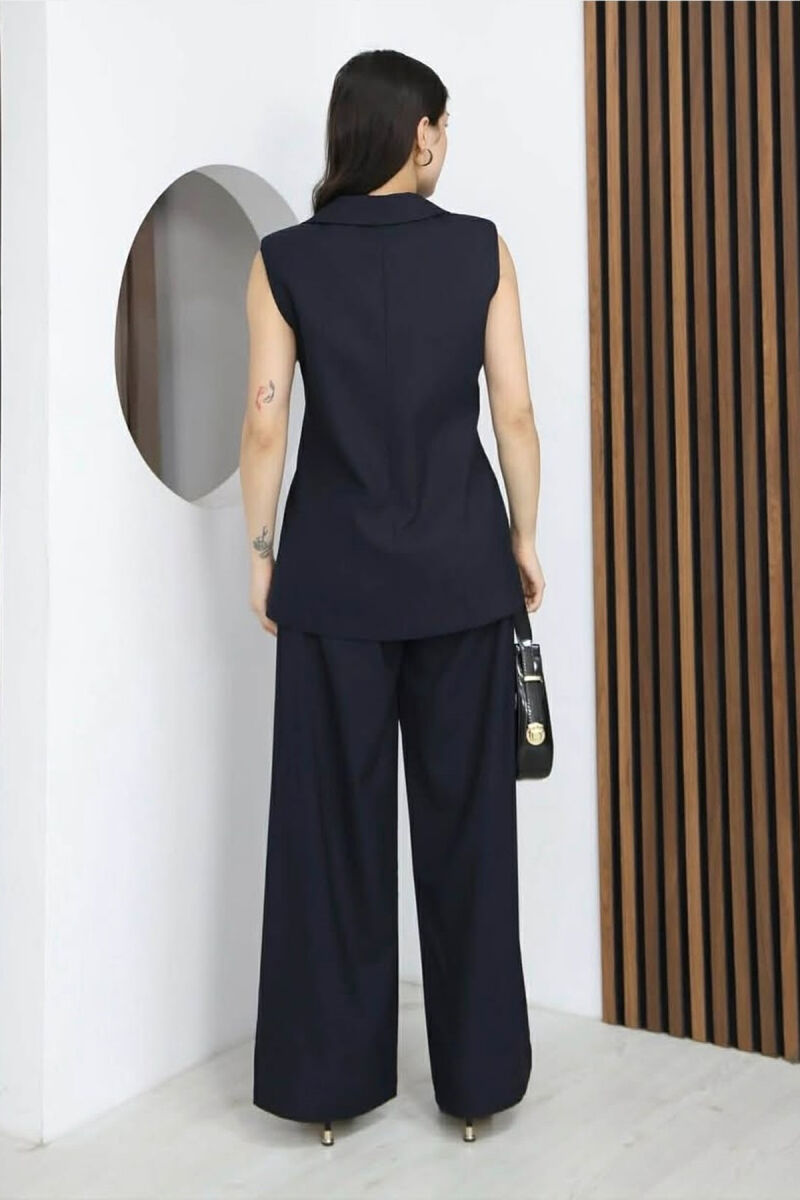 SET JELEK+PANTALLONA PER FEMRA NE NGJYRE BLU - 7