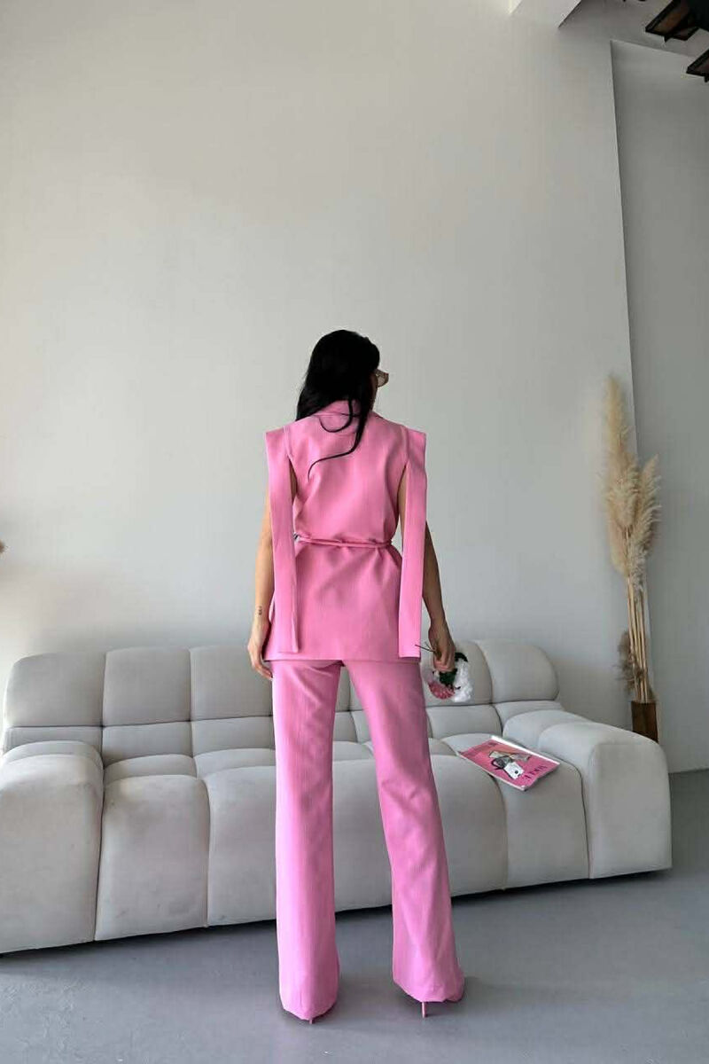 SET JELEK+PANTALLONA PER FEMRA NE NGJYRE ROZE - 3